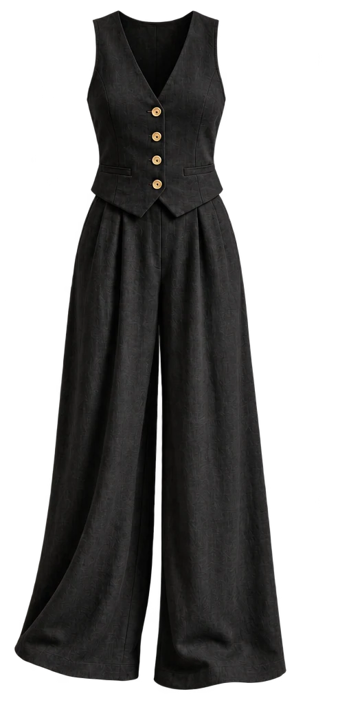 Look ilustrativo de conjunto preto